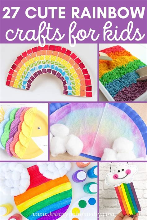 20 Fun Rainbow Crafts for Kids to Make this Spring