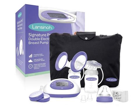 Lansinoh Signature Pro® Double Electric Breast Pump with Tote Bag | Insurance Covered