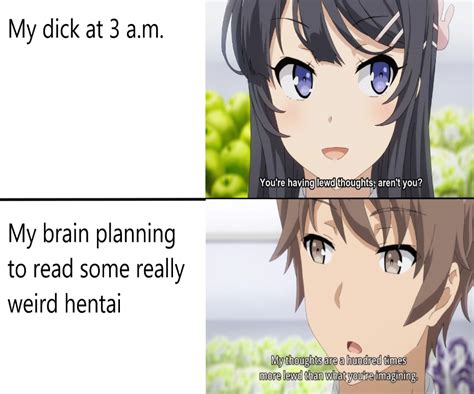 Day #3 of bunny girl senpai memes : r/Animemes