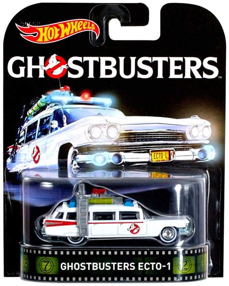 Hot Wheels Ghostbusters HW Retro Entertainment Ecto-1 164 Diecast Car 2016 Mattel Toys - ToyWiz