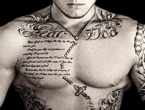 30 Best Chest Tattoos Ideas for Men | Inspiration | Meaningful tattoos for men, Cool chest tattoos