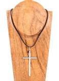 Large Silver Cross Necklace (Gift) | Answers in Genesis