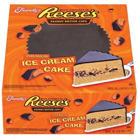 Friendly's Peanut Butter Cup Premium Ice Cream Cake - 60oz | Reese's ...