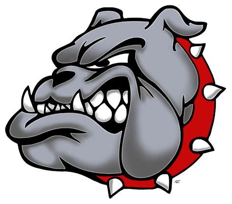 Bulldog Football Logo | Free download on ClipArtMag