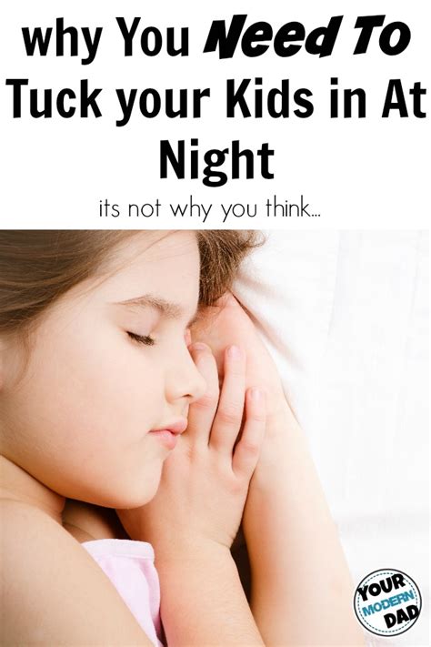 Why you need to tuck your kids in at night - Your Modern Dad