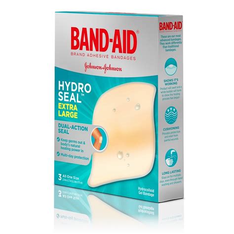 BAND-AID Hydro Seal Extra Large Adhesive Bandages | Shipt