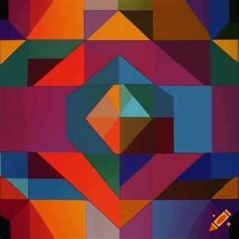 Victor vasarely geometric paradox surreal illusions colors architectures