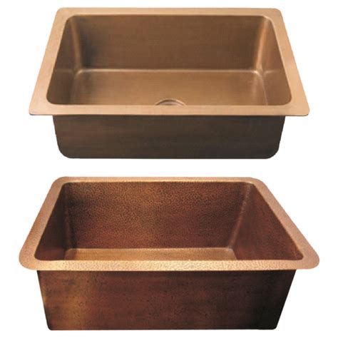 Copper Kitchen Sink Single wall Design | Coppersmith® Creations