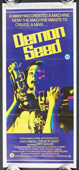 Demon Seed (1977) - Original Australian Daybill Movie Poster