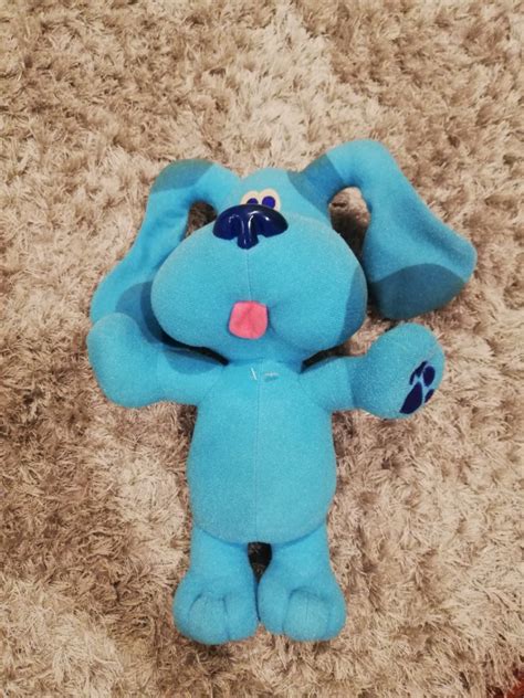 Blue's Clues vintage plush toy with sound, Hobbies & Toys, Toys & Games on Carousell