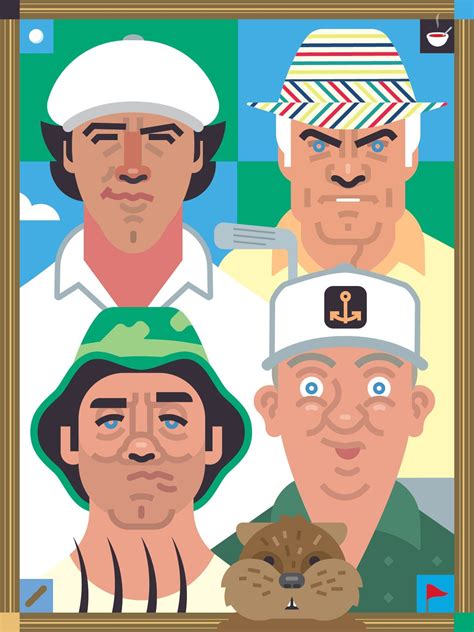 Caddyshack poster | Etsy