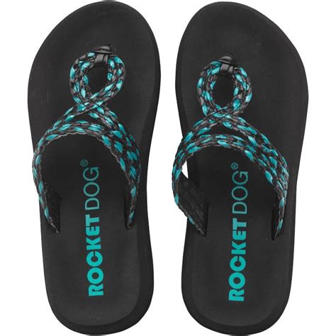 Buy Rocket Dog Womens Sunglass Wavepool Flip Flops Black