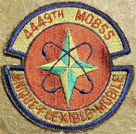 POST VIETNAM WAR USAF US Air Force 4449th MOBBS Mobility Support Squadron Patch $9.99 - PicClick