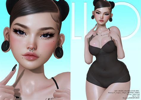 Second Life Marketplace - [LILO's FIT] Shape Lel EVOX Siwa [FATPACK] Key