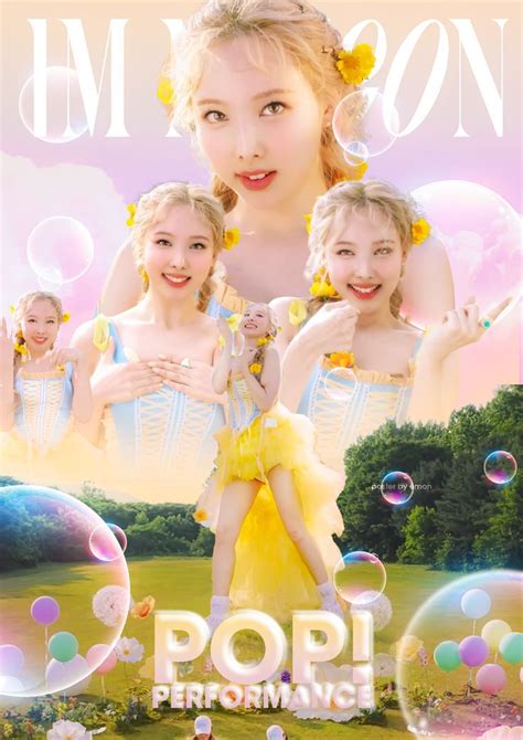 Im Nayeon's POP Performance Video Fanmade poster by emon. | Pop posters, Kpop posters, Nayeon