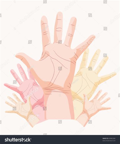 Hand, Palm Vector - 69982306 : Shutterstock