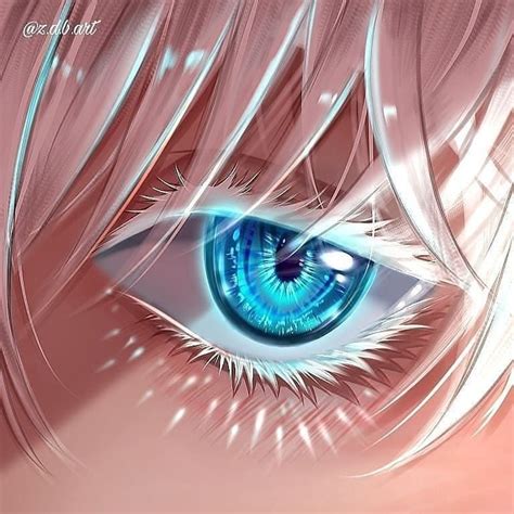 Gojo Satoru jujutsu kaisen | Eye art, Blue anime, Anime eyes