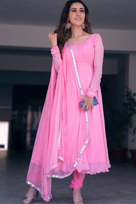 Priyanka Chopra Light Pink Silk Anarkali Suit | ubicaciondepersonas.cdmx.gob.mx