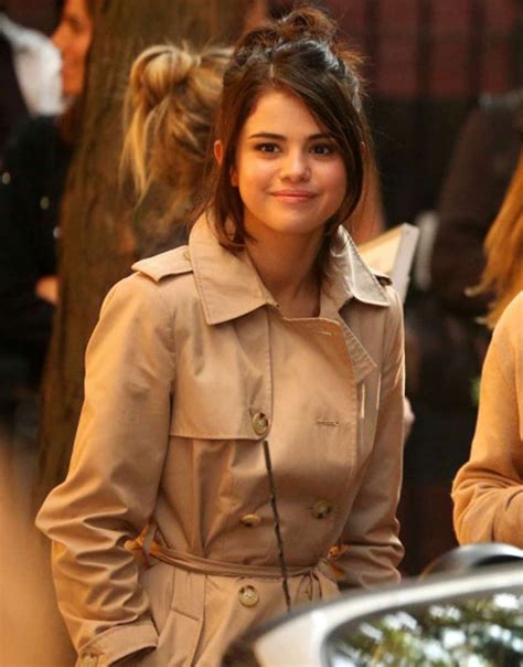 A Rainy Day In New York Selena Gomez Coat1 - Ultimate Jackets Blog