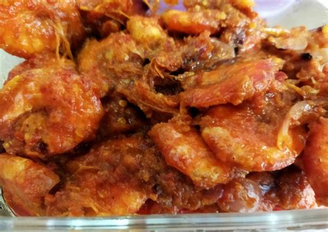 Resepi Udang masak sambal yang Lazat dan Ringkas - Resepi Orang Kampung