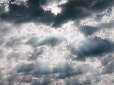 Free Images : cloud, sunlight, daytime, heaven, cumulus, blue, cloudscape, sunrays, cloudy sky ...