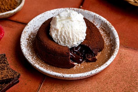 Easy Dark Chocolate Lava Cake - Baking Is Therapy