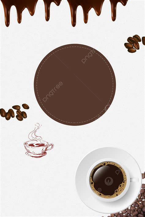 Coffee Drink Shop White Minimalist Restaurant Price List Menu Background Wallpaper Image For ...