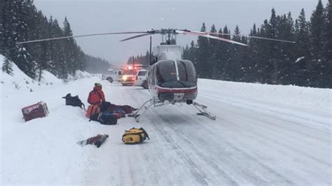 Skier rescued after being buried by avalanche for 45 minutes | CBC News