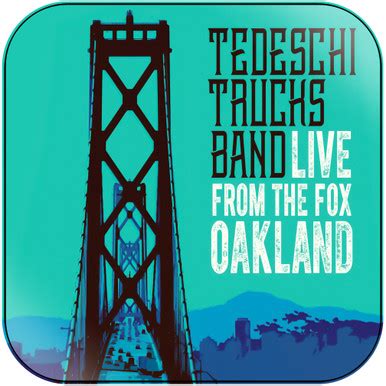 Tedeschi Trucks Band Live From The Fox Oakland Album Cover Sticker