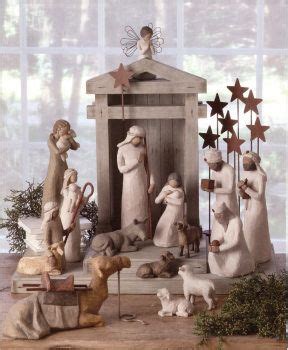 1000+ images about Willow Tree Nativity on Pinterest | Stables, Willow tree nativity set and The ...