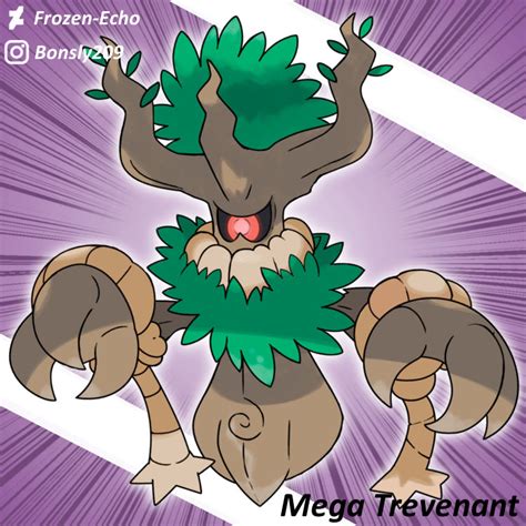 Mega Trevenant by Frozen-Echo on DeviantArt