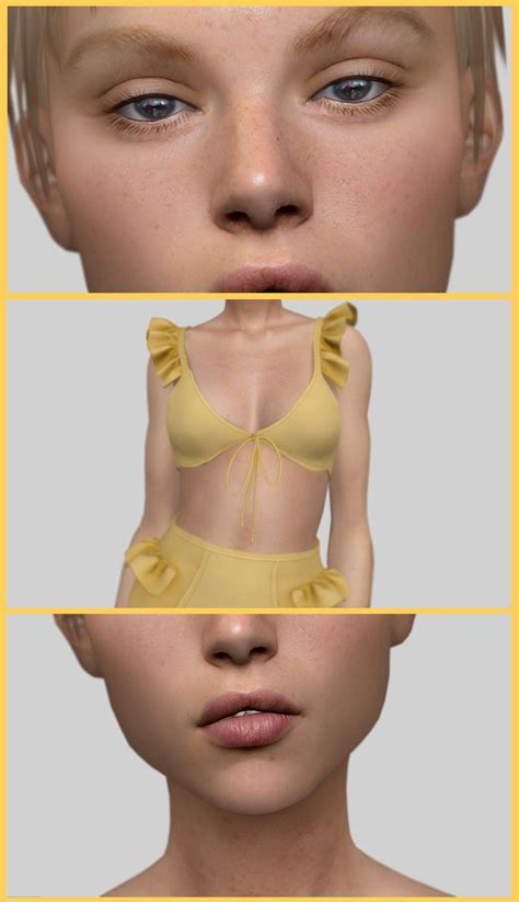 SimmerAddiction83 — Cleo Skin & Eyes Preset: . Female . Skin Detail ... Sims 4 Mods Clothes ...