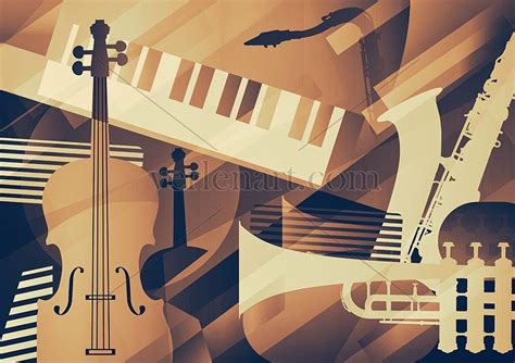 Abstract Jazz poster, music background | Jazz poster, Abstract, Music ...