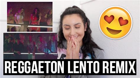 MI REACCIÓN AL VIDEO MUSICAL DEL REGGAETON LENTO REMIX FT. LITTLE MIX - YouTube