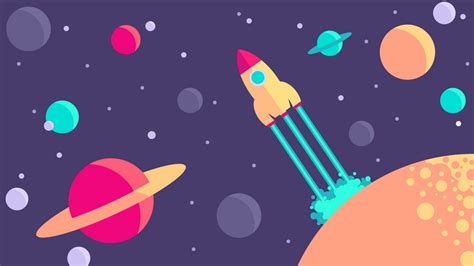 🔥 Free download space wallpaper march backgrounds and wallpapers flat design [1024x576] for your ...