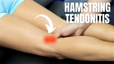 Dealing With Hamstring Tendonitis Behind The Knee While Running - YouTube