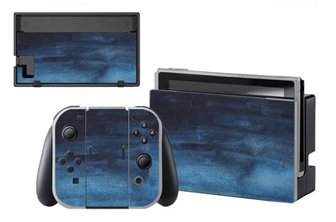 Unique Dark Blue Nintendo switch skinGamer decalSwitch lite | Etsy