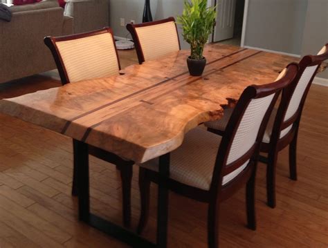 Pin by Jessica Brennan on Home | Live edge dining table, Live edge wood table, Diy dining table