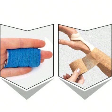 10 Pieces-Sports Self-Adhesive Bandage, Elastic Bandage, Protective Finger Bandage, Fitness ...