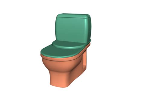 Toilet Seat With Glasses And Cistern Ws, Green, Seat, Emergency PNG ...