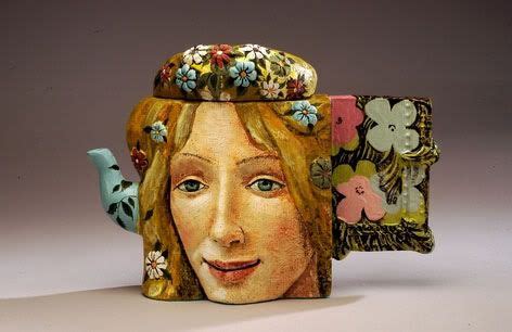 Sandro Botticelli (Spring) Teapot | Tea pots art, Teapots unique, Tea pots