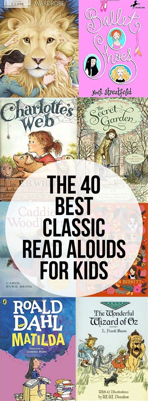 The 40 Best Classic Read Alouds for Kids - Intentional Homeschooling | Kids reading, Read aloud ...