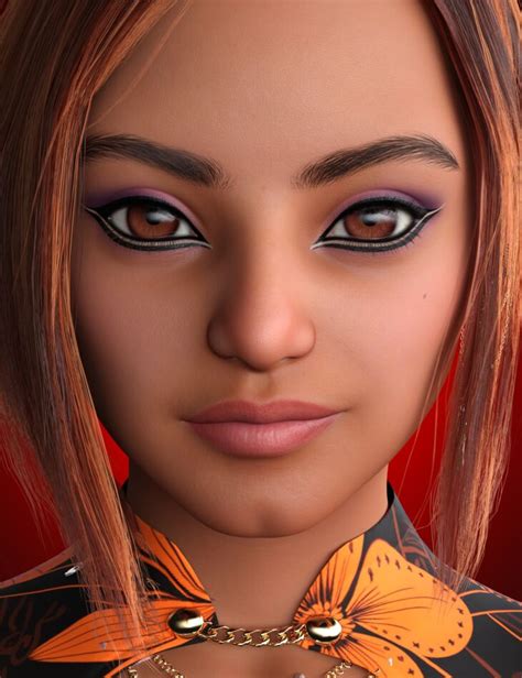 Cat Eye Makeup for Genesis 9 - DAZ 3D & Poser - PresetsFX.com