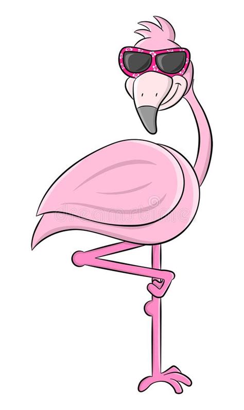 Cartoon Flamingo Clip Art