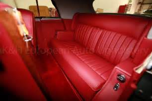 Gallery: Bentley S3 Red Interior – K&H European Auto Upholstery