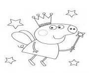 Peppa Pig Fairy Coloring Pages - Coloring and Drawing