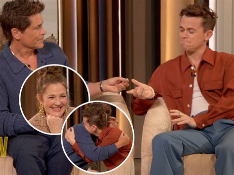 Rob Lowe Surprises Son With 5-Year Sobriety Chip During Drew Barrymore ...