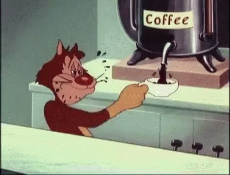 Výsledek obrázku pro COFFEE TIME gif | Buenos días amigos, Gif de cafe, Amo el café