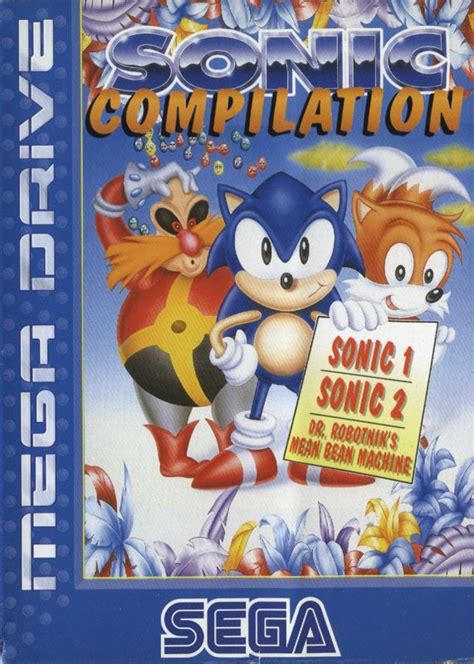 Sonic Classics (1995) Genesis box cover art - MobyGames