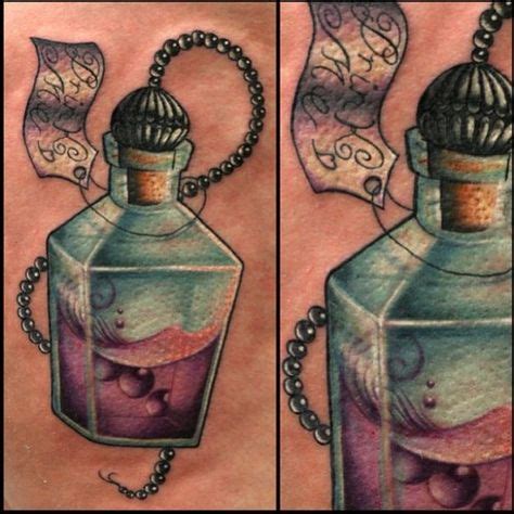 43 Best Potion Bottle Tattoo Ideas | bottle tattoo, potion bottle, tattoos